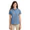 Port & Company® Ladies Short Sleeve Value Denim Shirt